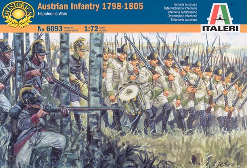 Italieri 6093 - 1-72 Austrian Infantry 1798-1805